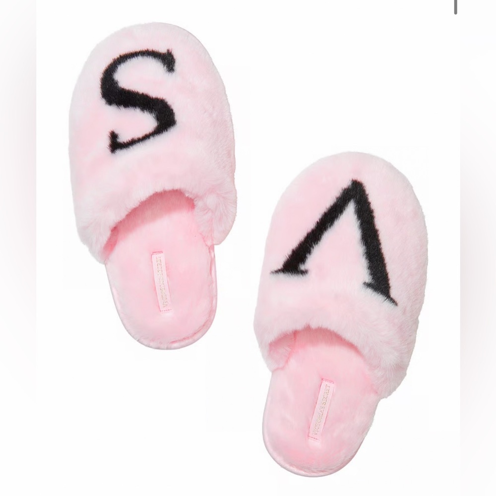 Pink Victoria Secret house slippers